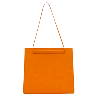 Orange Epi Leather Saint Tropez Shoulder Bag