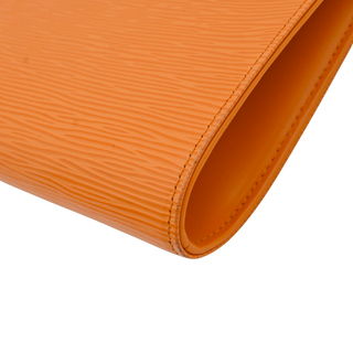Orange Epi Leather Saint Tropez Shoulder Bag