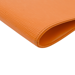 Orange Epi Leather Saint Tropez Shoulder Bag