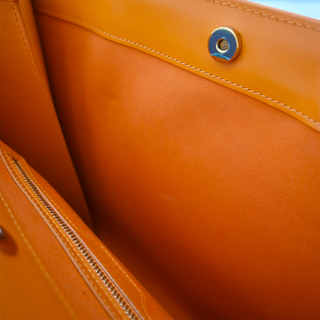 Orange Epi Leather Saint Tropez Shoulder Bag