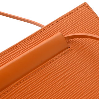 Orange Epi Leather Saint Tropez Shoulder Bag