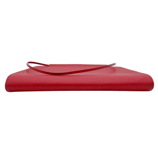 Red Epi Leather Saint Tropez Shoulder Bag
