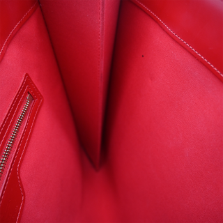 Red Epi Leather Saint Tropez Shoulder Bag