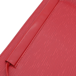Red Epi Leather Saint Tropez Shoulder Bag