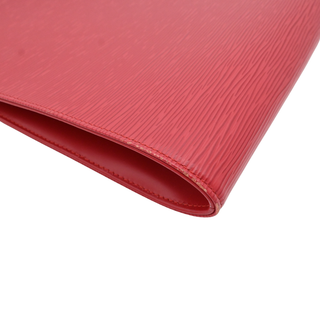 Red Epi Leather Saint Tropez Shoulder Bag