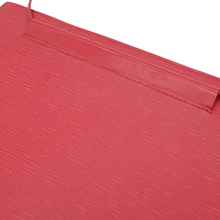 Red Epi Leather Saint Tropez Shoulder Bag