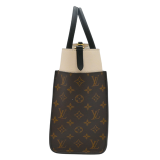 On My Side MM Monogram & Leather Tote Bag