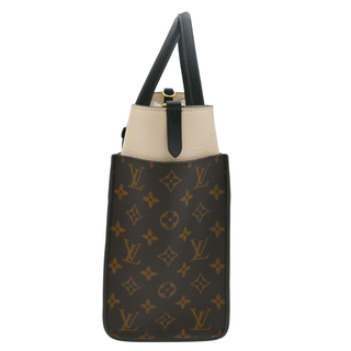 On My Side MM Monogram & Leather Tote Bag