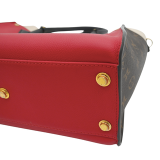 On My Side MM Monogram & Leather Tote Bag