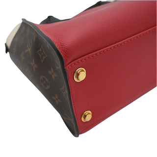 On My Side MM Monogram & Leather Tote Bag