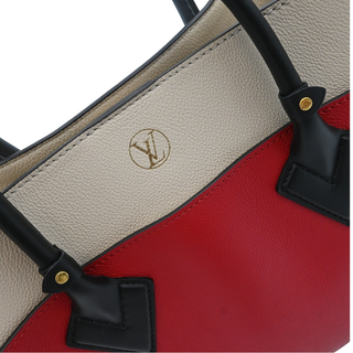 On My Side MM Monogram & Leather Tote Bag
