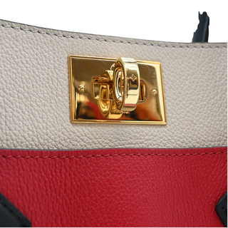 On My Side MM Monogram & Leather Tote Bag