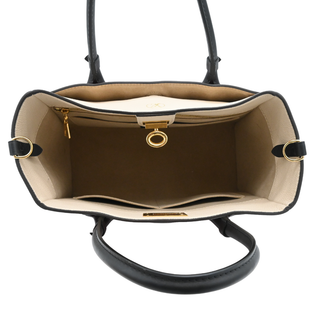 On My Side MM Monogram & Leather Tote Bag
