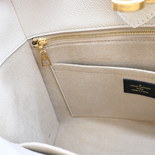 On My Side MM Monogram & Leather Tote Bag