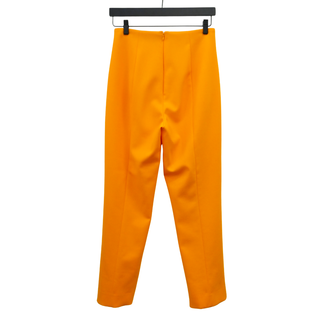 CAROLINA HERRERA | Orange Wool-Blend Trousers