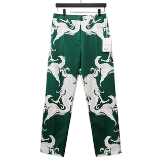 Metamorphose Siren Print Cotton Trousers