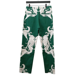 Metamorphose Siren Print Cotton Trousers