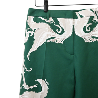 Metamorphose Siren Print Cotton Trousers