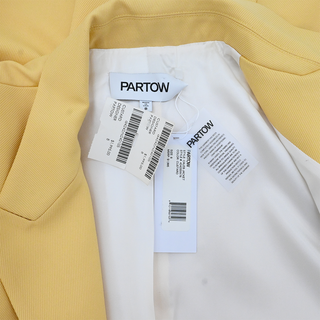 Caleb Custard Wool Double-Breasted Jacket