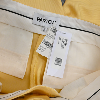PARTOW | Farah Custard Wool Straight Leg Pants