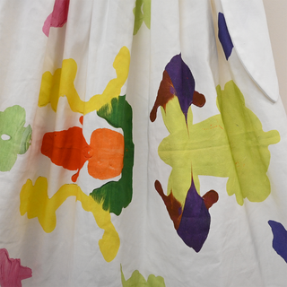 Klecksography Art Print Midi Skirt