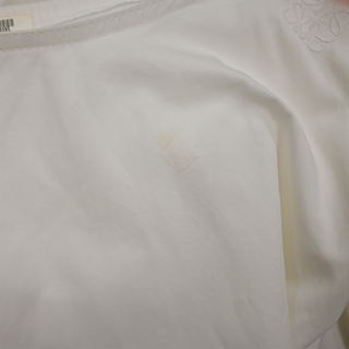 LOEWE | White Anagram Embroidered Cotton A-Line Midi Skirt