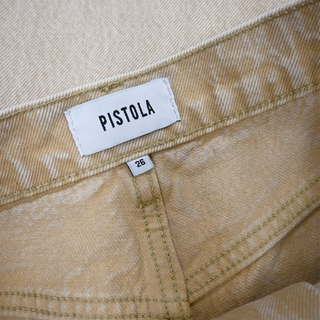 PISTOLA | Tate Crop Bowed Wide Leg Jeans