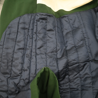 BURBERRY | Dark Green Double-Breasted Trench Coat