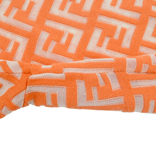 FENDI | Orange FF Jacquard Knit Top