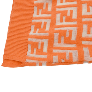 FENDI | Orange FF Jacquard Knit Top