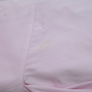 ALEXANDER MCQUEEN | Ice Pink Asymmetric Poplin Midi Dress