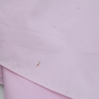 ALEXANDER MCQUEEN | Ice Pink Asymmetric Poplin Midi Dress