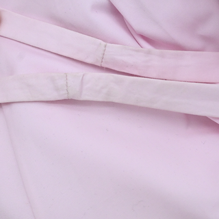 ALEXANDER MCQUEEN | Ice Pink Asymmetric Poplin Midi Dress
