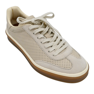 Tennis Walk Perforated Suede Leather Sneakers