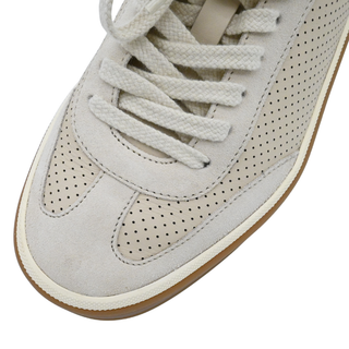 Tennis Walk Perforated Suede Leather Sneakers