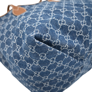 GG Denim Totissima Tote Bag