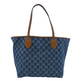 GG Denim Totissima Tote Bag
