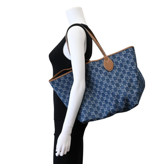 GG Denim Totissima Tote Bag