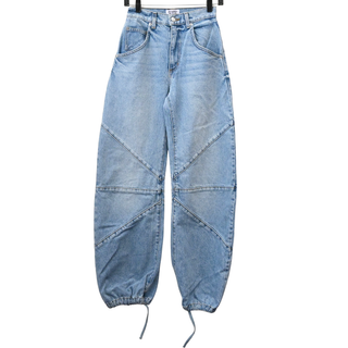 Frederic Blue Denim Barrel Leg Jeans