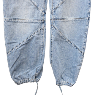 Frederic Blue Denim Barrel Leg Jeans