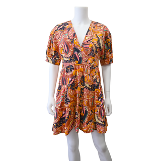 Russet Multicolor Carey Mini Dress