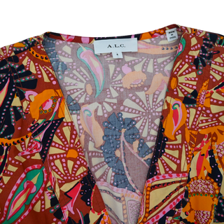 Russet Multicolor Carey Mini Dress
