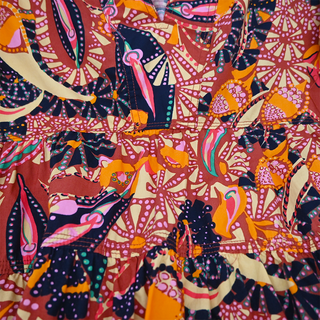 Russet Multicolor Carey Mini Dress