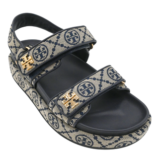 Kira Sport T Monogram Platform Sandals