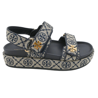 Kira Sport T Monogram Platform Sandals