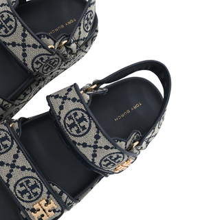 Kira Sport T Monogram Platform Sandals