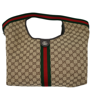 GUCCI | GG Canvas Giglio Tote Bag