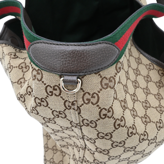 GUCCI | GG Canvas Giglio Tote Bag