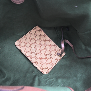 GUCCI | GG Canvas Giglio Tote Bag
