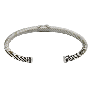 Diamond X Cable Bracelet